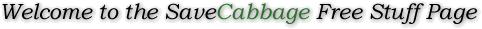 Free Stuff Page
